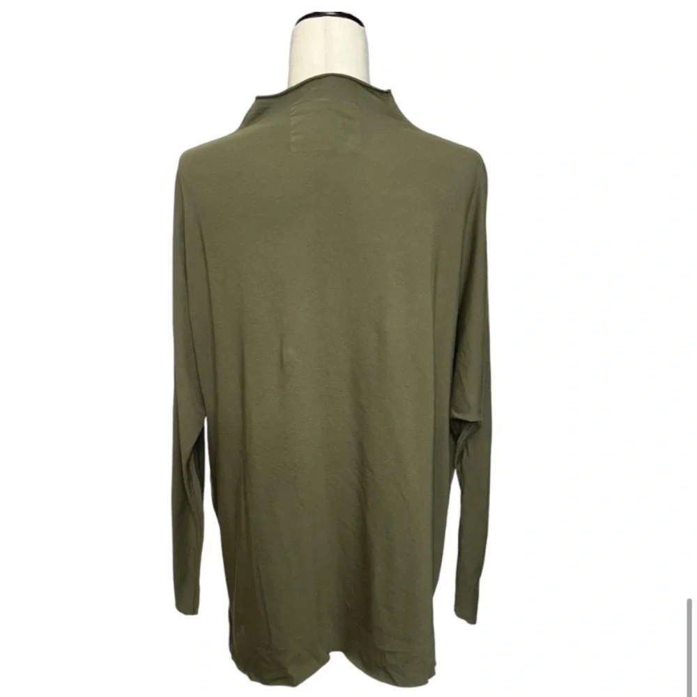 Frank & Eileen Olive Long Sleeve Top - Picture 9 of 16